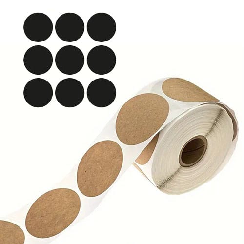 لیبل خام گرد