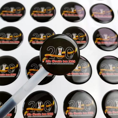 چاپ لیبل رزین