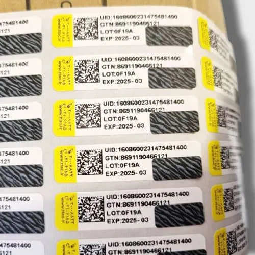 لیبل اصالت و برچسب اصالت کالا