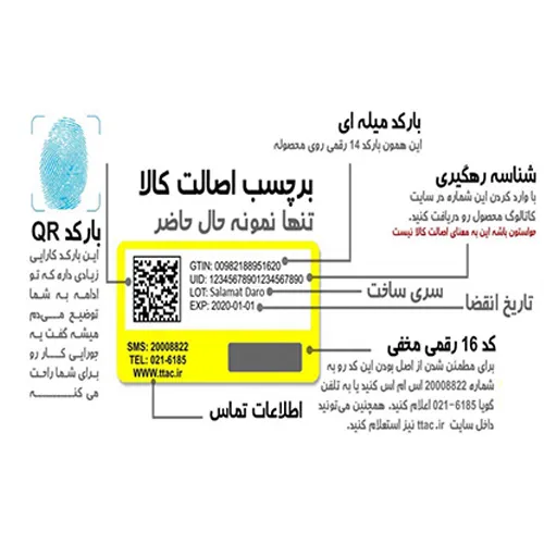 همه چیز در مورد لیبل اصالت