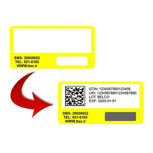 ویژگیهای لیبل اصالت